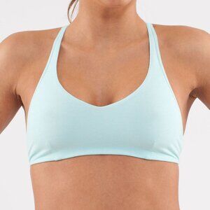 Lululemon Arise Bra Heathered Aquamarine Size 8